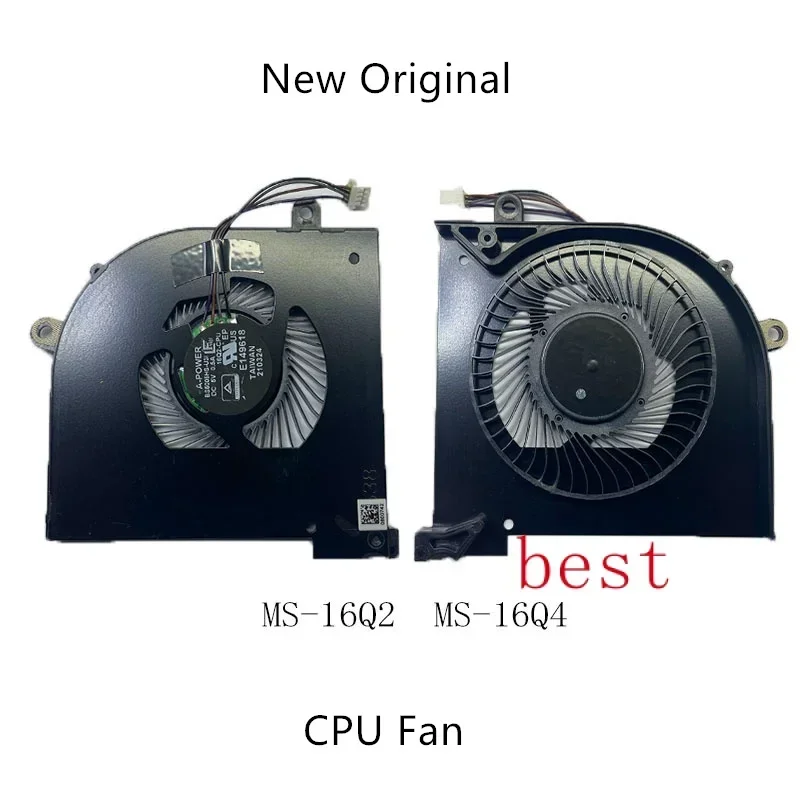 New Original Laptop CPU GPU Cooling Fan For MSI GS65VR P65 GS65 16-Q2 16-Q4 MS-16Q1 MS-16Q2 MS-16Q3 MS-16Q4 MS-16Q5 8RF 8RE