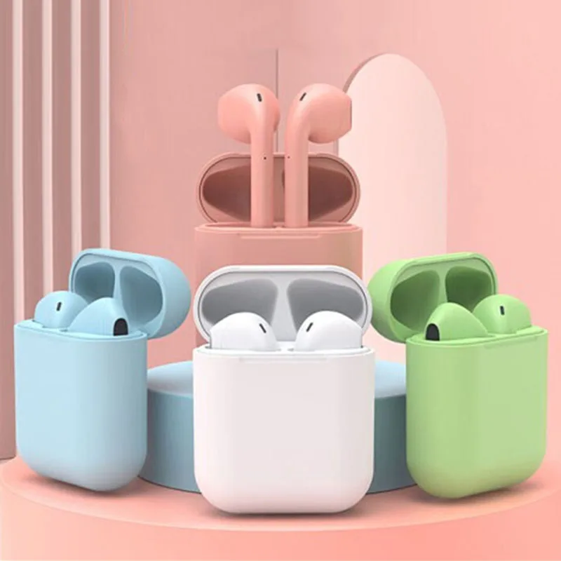 

Macaron I12 TWS Bluetooth Earphones Wireless Headset Audifonos Stereo Bluetooth Music Earbuds Headphone For Xiaomi Apple Lenovo