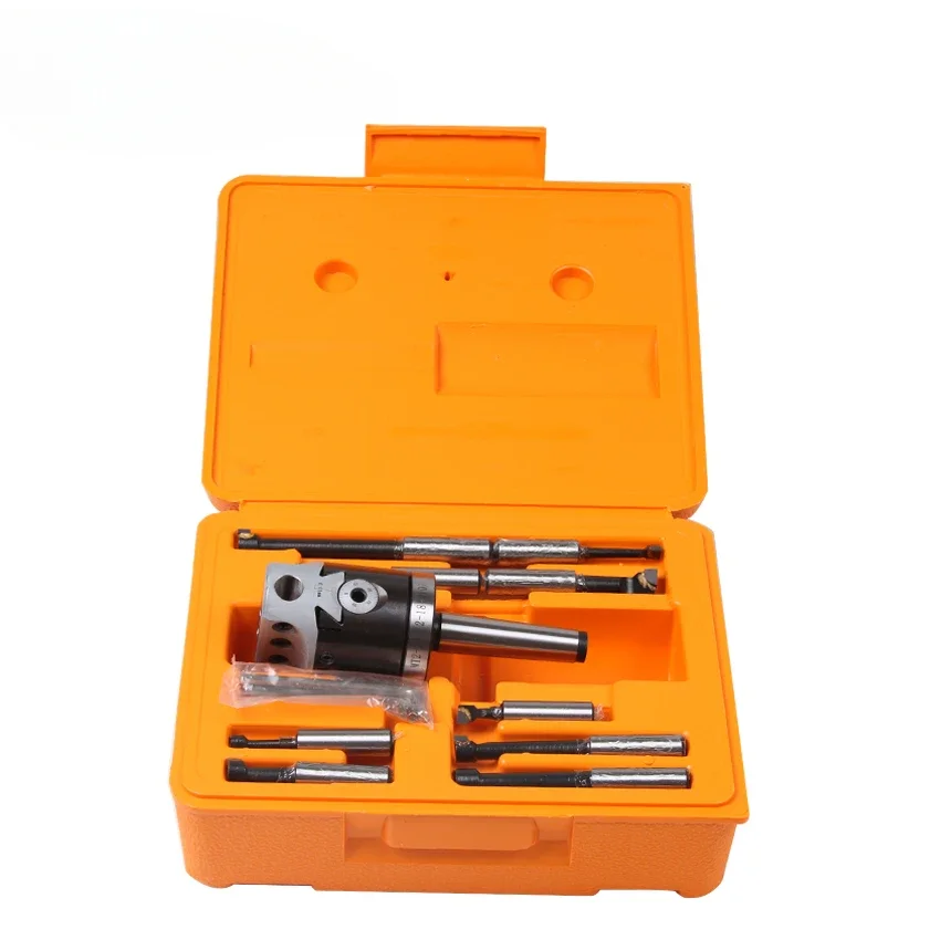 

Расточная головка MT3 M12 F1-12 50 мм с 9 расточными стержнями 12 мм