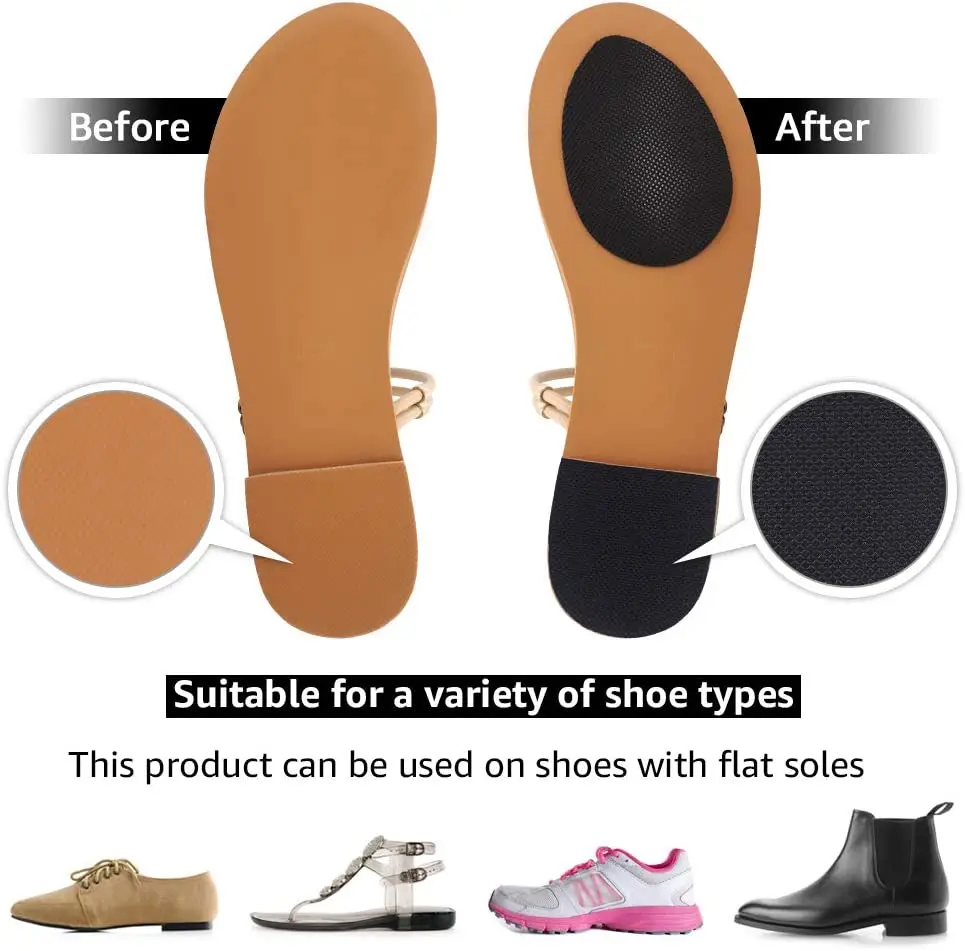 10Pcs Non-slip Shoe Sole Protector High Heel Sandal Outsole Pad Oxford Frosted Sticker Non-slip Shoe Bottom Patch Pads Stickers images - 6