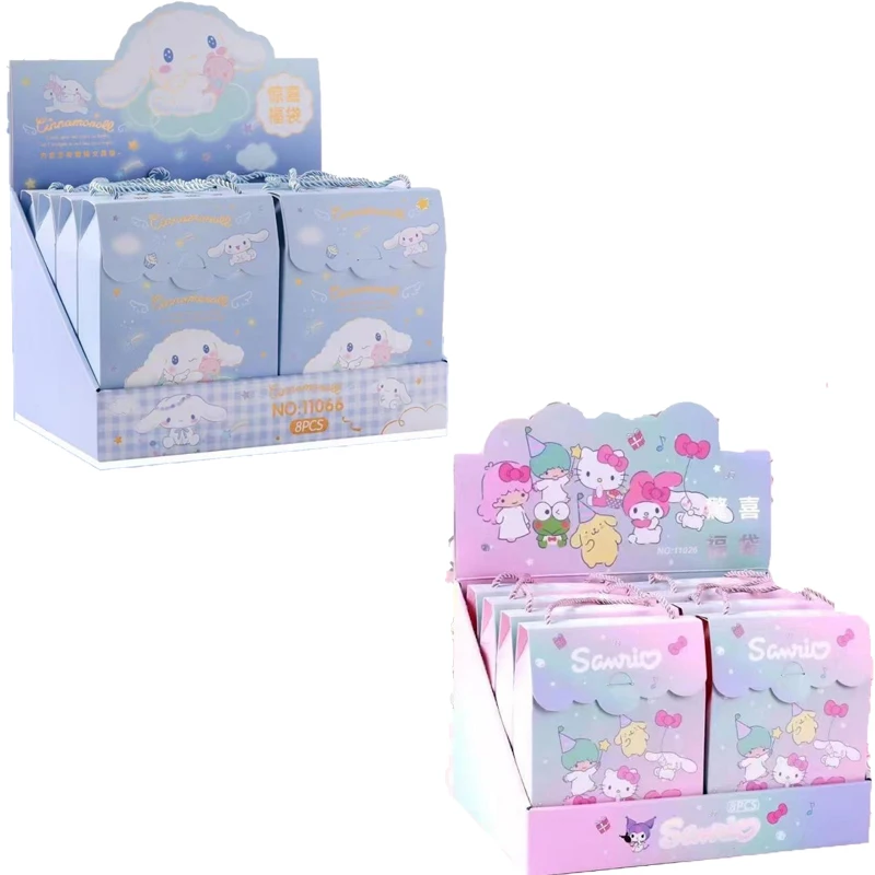 

Kawaii Cinnamorol StellaLou канцелярские принадлежности большая сумка для слепых девушек в форме сердца канцелярский пакет с липким клеем