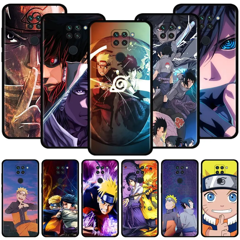

Phone Case For Xiaomi Redmi Note 11 8 10 Pro 9S 9 8T 7 Cover for redmi k40 10 9 9C 9A Silicone Funda ComEc Naruto Kakashe