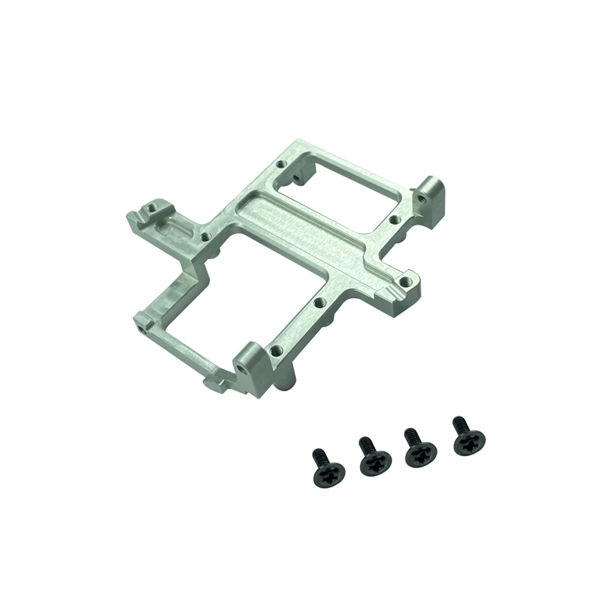 

Металлический кронштейн для сервопривода коробки передач для зеркального фотоаппарата, Фотокопия модели P06 Unimog 1/12, радиоуправляемая модель грузовика, черный цвет