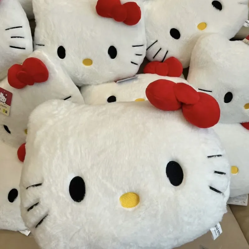 Sanrio Hello Kitty Плюшевые игрушки Аниме Kawaii Cat мягкие плюшевые куклы плюшевая подушка