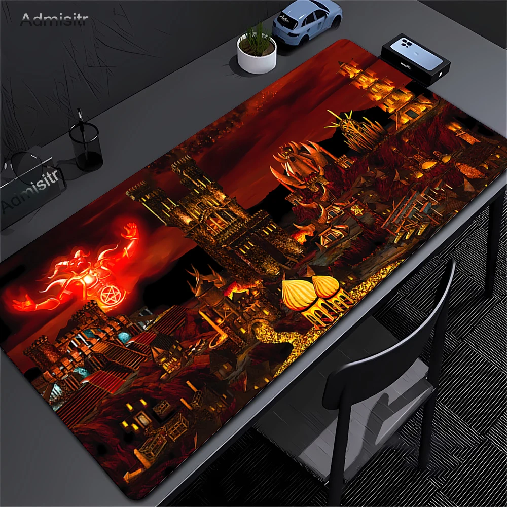 Фото Heroes of Might and Magic 3-х ковриков Коврик для мыши ПК Геймер Компьютерные аксессуары Коврик для мыши Игровой ноутбук Клавиатура Ковер Большой настольный коврик №4