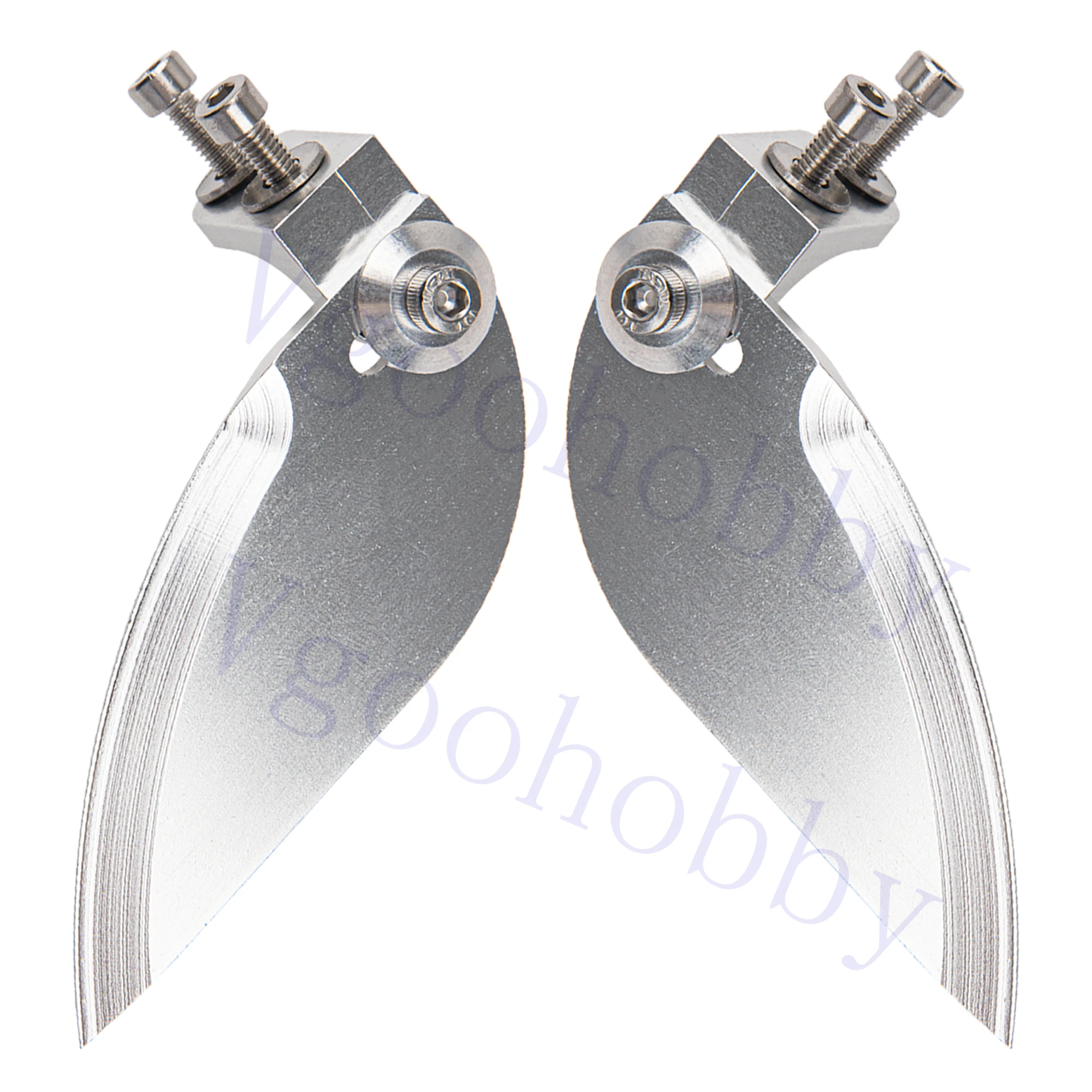 

85x35mm RC Model Boat Water Knife Turn Fins Auxiliary Waterjet Compatible with 23cc - 35cc Oil-Tanker RC Boats Models