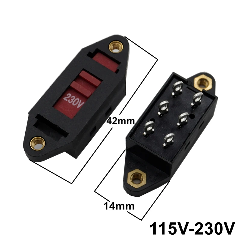 

Переключатель напряжения 110-220 В, 115-230 В