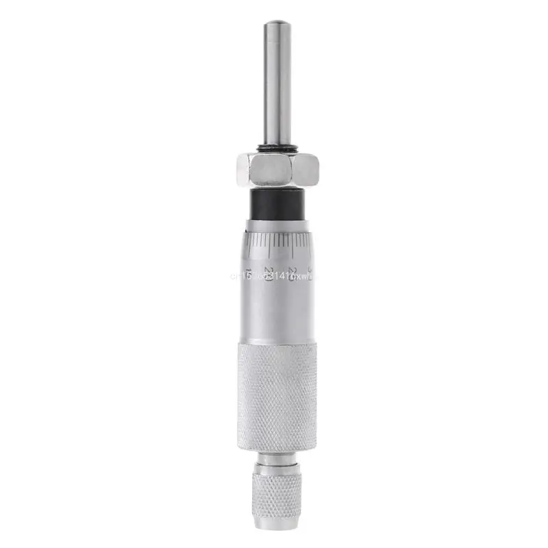 

Dropship Professional Measure Ruler Round Needle Type Thread Micrometer for Head Measurement Measure Tool 0-25mm Metal