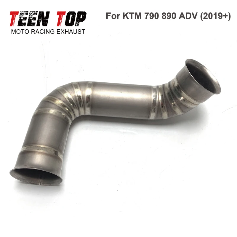 

Motorcycle Exhaust For KTM Titanium Alloy 790 ADV 890 ADV Decat Pipe 2019+ Escape Moto Original Connector Elbow 790ADV 890ADV