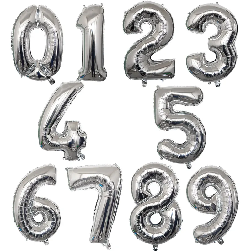 

Фольгированные шары LQZZY 32 дюйма 1-18 лет