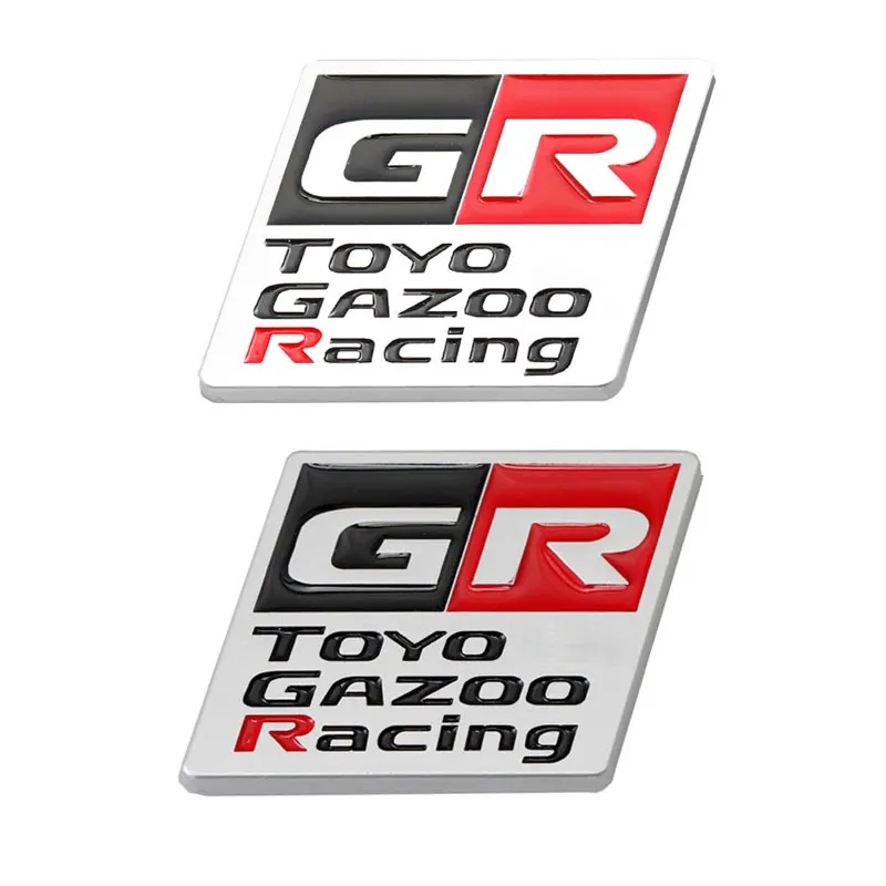 Автомобильная наклейка GR газо гонки логотип значок эмблема для Toyota HV YARiS GRMN 86 Sport RZ