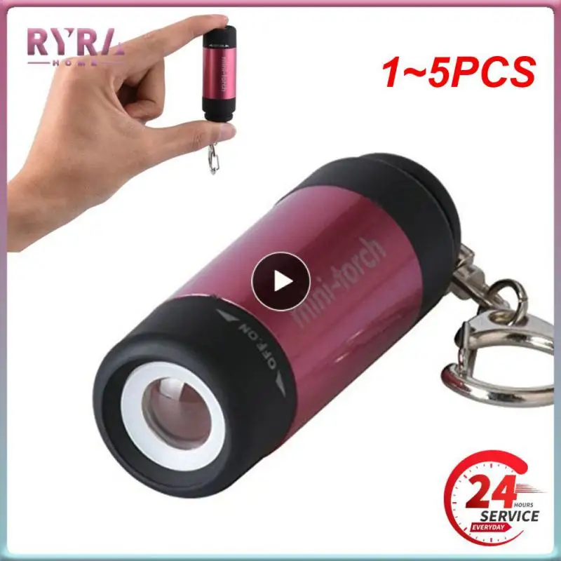 

Мини-фонарик светодиодный Аккумуляторный с USB, 0,3 Вт, 1-5 шт.
