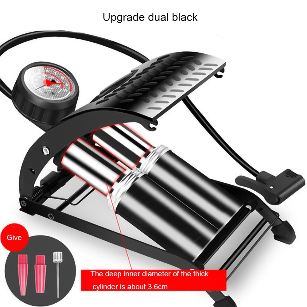 

Mountain Bike Pump Bike Accessories Motor-electric Vehicle Car Air Pump Multi-purpose High Pressure Mini Pump Riding Equipment