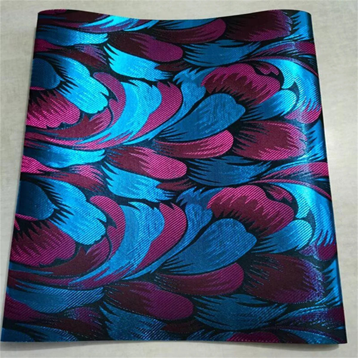 Синий Высококачественный Африканский головной убор SEGO для изготовления