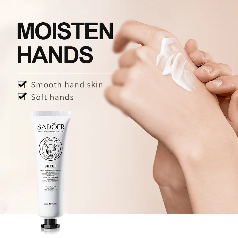

SADOER Animal Hand Cream Hydrating Moisturising Fine Glossy Horse Oil Cream Skin Care Products