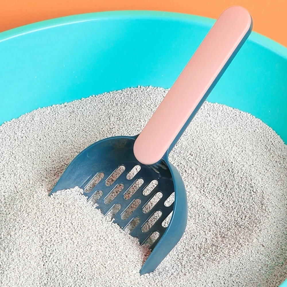 

Durable Cat Litter Scoop Cat Litter Shovel With Base Self Cleaning Cat Litter Box Shovel Kitten Toilet Clean Tools Cat Supplies