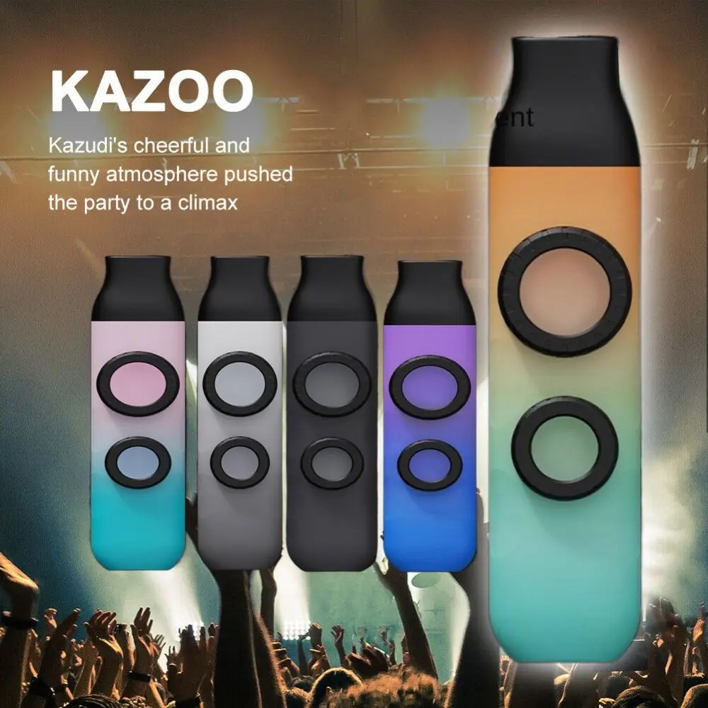 

Новая двойная пленка Kazoo, укулеле, гитара, партнер, инструмент, легкий Kazoo, легкий классический цветной Kazoo