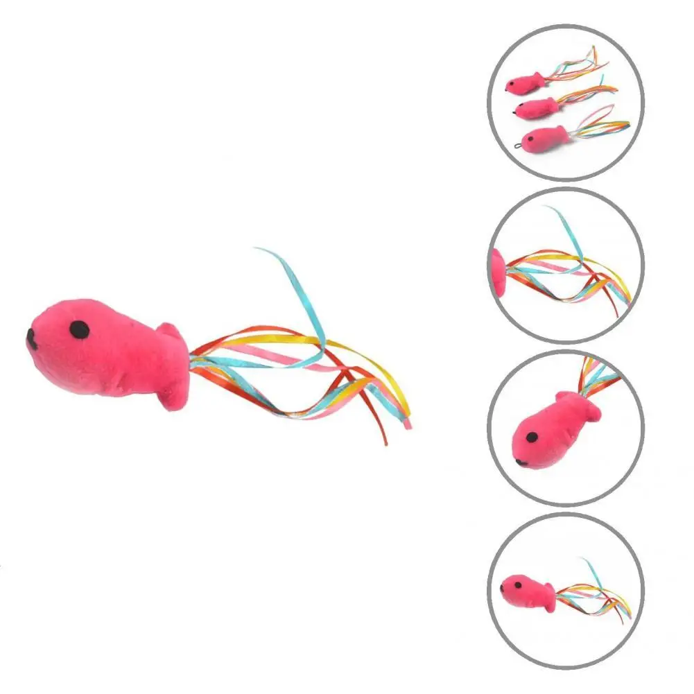 

Creative Safe Teaser Pet Interactive Plush Toy Playing Kitten Plush Toy Exquisite Pet Supplies