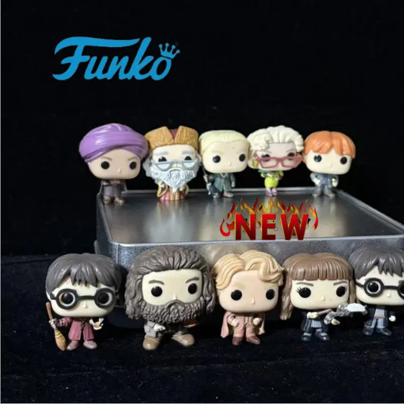 Фото Коллекционные фигурки FUNKO POP: Джинни Фокс, Гарри Поттер, Хедвиг, Дамблдор, Добби, Снейп, Воландеморт, Луна, Рон, Гермиона. Игрушки-модели, подарки. №2