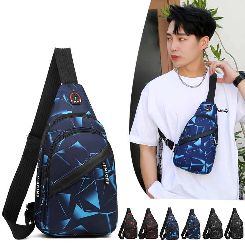 

Shoulder Crossbody Bag For Men Short Travel Messenger Chest Bag Light Outdoor Sport Recreation Lovers Single Shoulder Bag