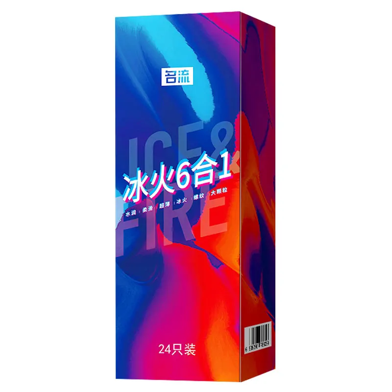 Personage 24 шт. смешанные типы презервативов лед и огонь, стимуляция точки G, рукав для пениса, супер тонкие искусственные презервативы Personage 24 шт. смешанные типы презервативов лед и огонь, стимуляция точки G, рукав для пениса, супер тонкие искусственные презервативы