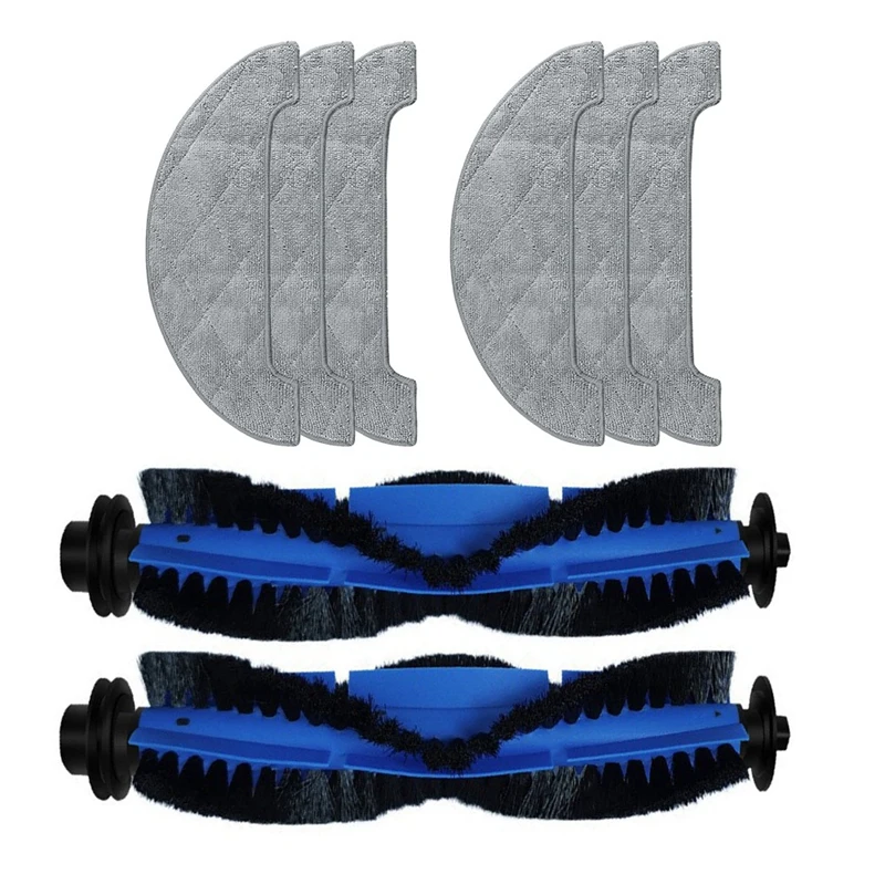 

8PCS Main Rolling Brush Mop Cloth For Proscenic 850T Robotic Vacuum Cleaner Spare Replacement Parts Accessories