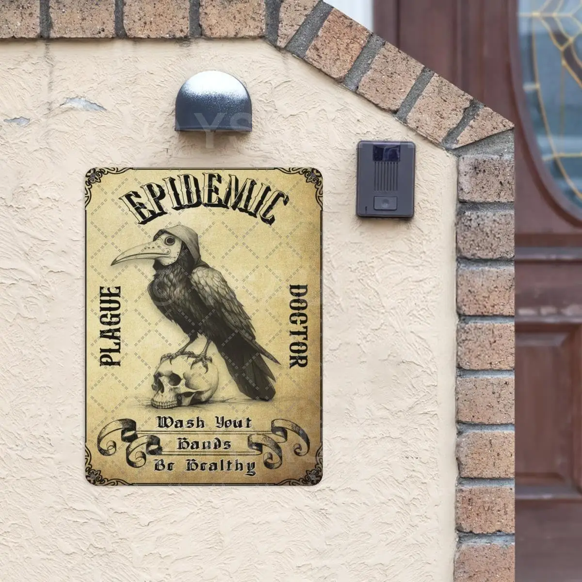 Vntge Wsh Your Hnds Metl Tn Sgn Ретро Rven Plgue Doctor Wll Decor Plque rt для дома Bthroom Cfes Brs Pubs Club Ktche