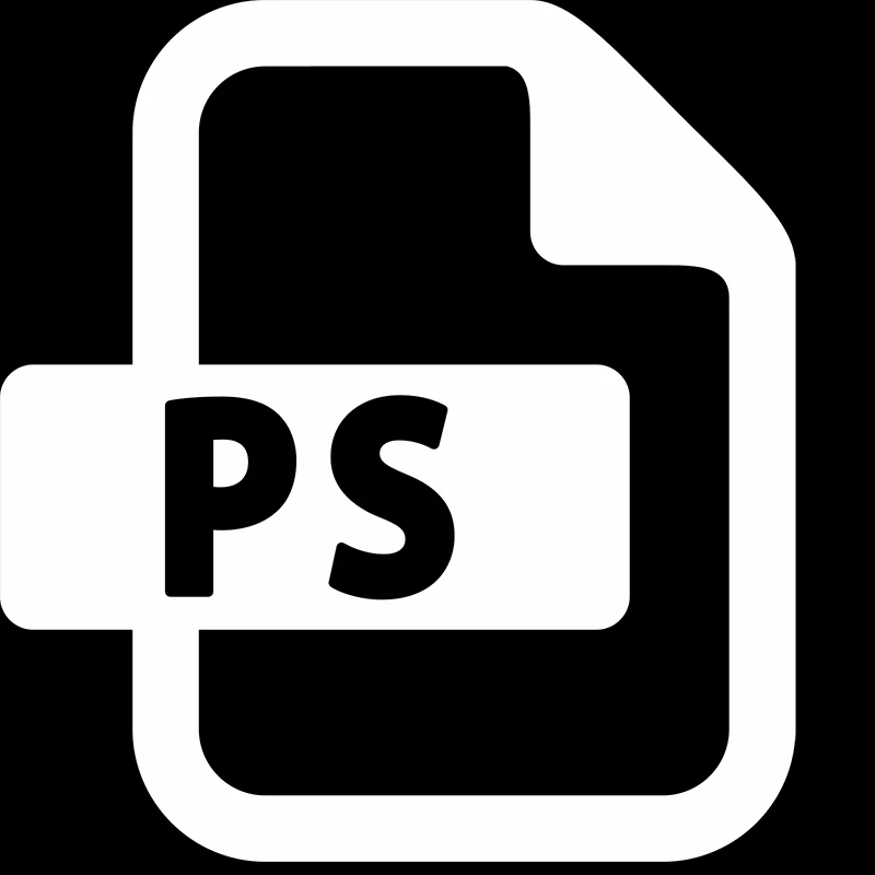 

New PS Vinyl Car Decals Stickers Motorcycles Decoration Black/white