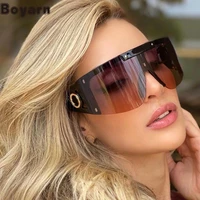 boyarn 2121 new all in one large frame sunglasses womens net red sunglasses womens sunglasses