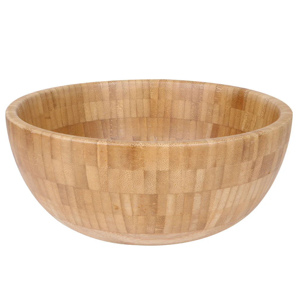 

Bamboo Salad Bowl Hotel Ramen Travel Containers Fruits Spaghetti Home Noodle Dinner