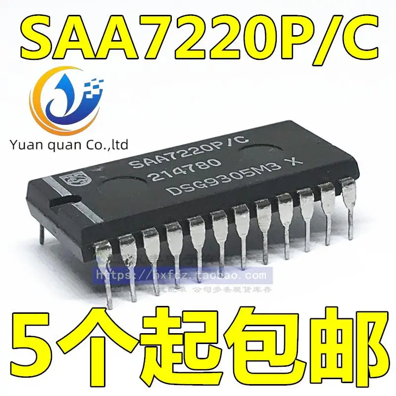 

2pcs original new SAA7220P/C SAA7220P DIP-24 Amplifier Audio