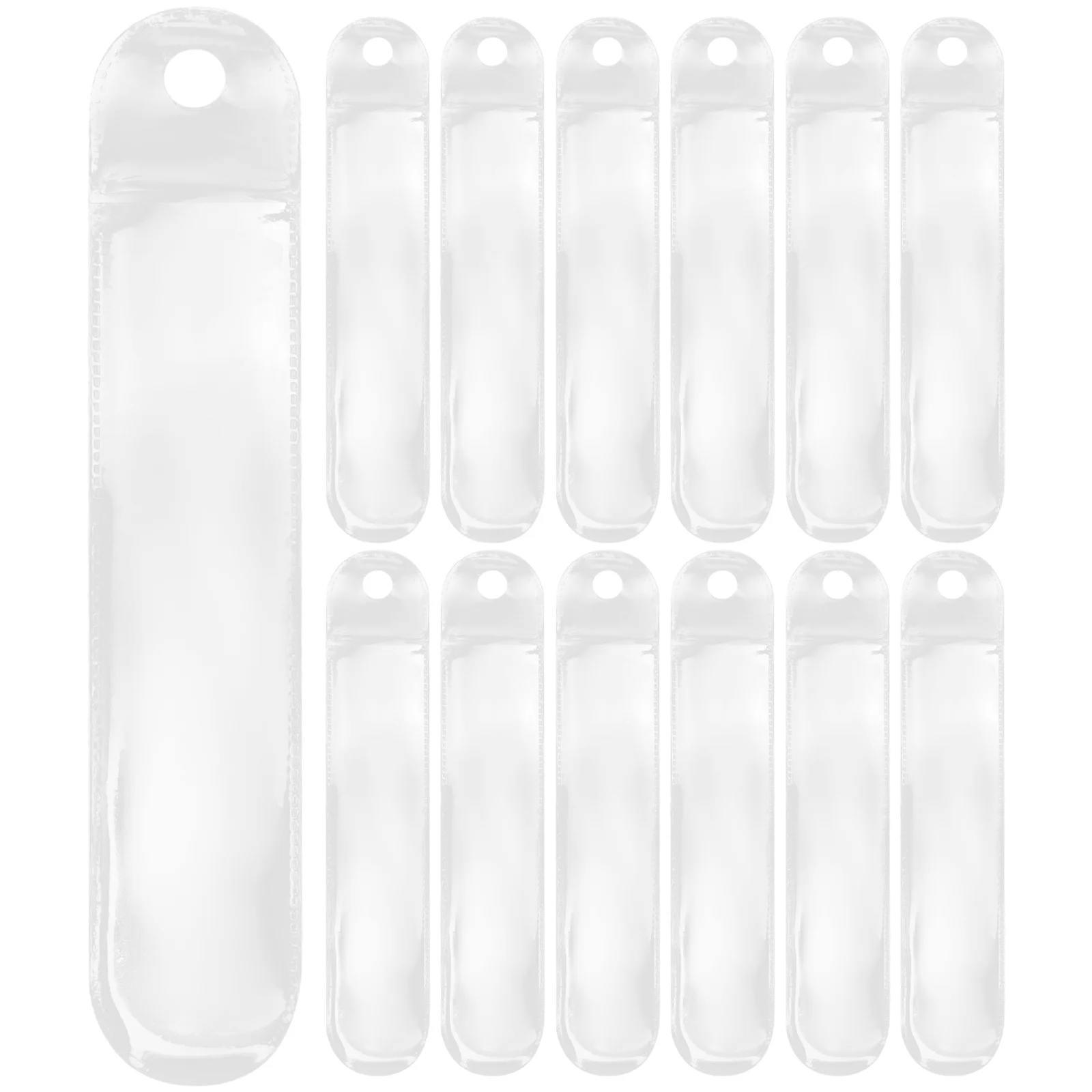 

Necklaces Container Frosted Plastic Case Clear Holder Fountain Gift Bags