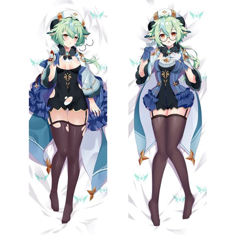 

Game Genshin Impact Sucrose Dakimakura Pillow Case Cosplay Hugging Body Cover