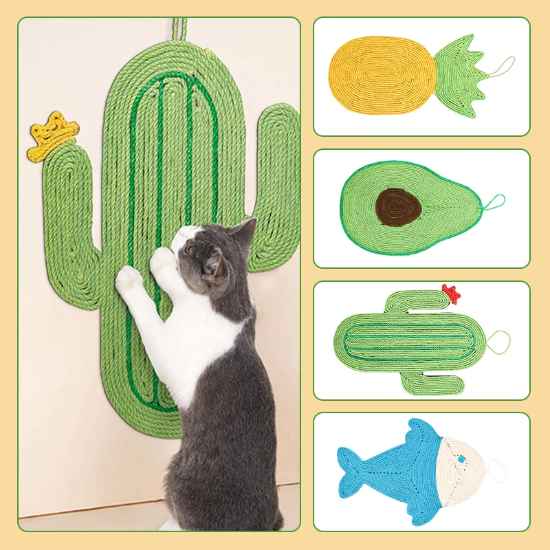 

Когтеточка для домашних животных, подстилка из сизаля, веревка для котят, наполнитель для кошек, игрушечная Когтеточка для маникюра, защитн...