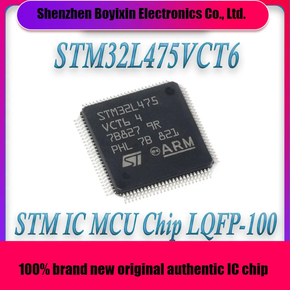 STM32L475VCT6 STM32L475VC STM32L475V STM32L475 STM32L STM32 STM IC MCU Chip LQFP-100