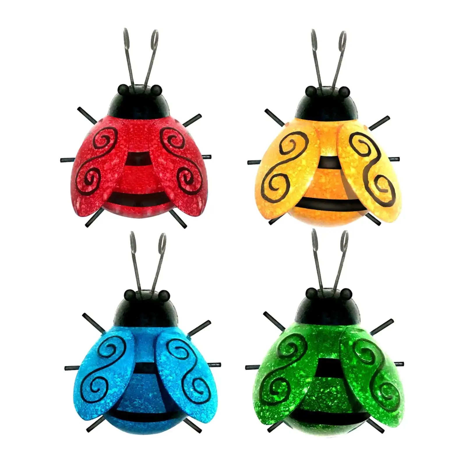 

Металлические божьи коровки, украшения для украшения стены, подвесная настенная скульптура, широкое использование, антикоррозийный декора...