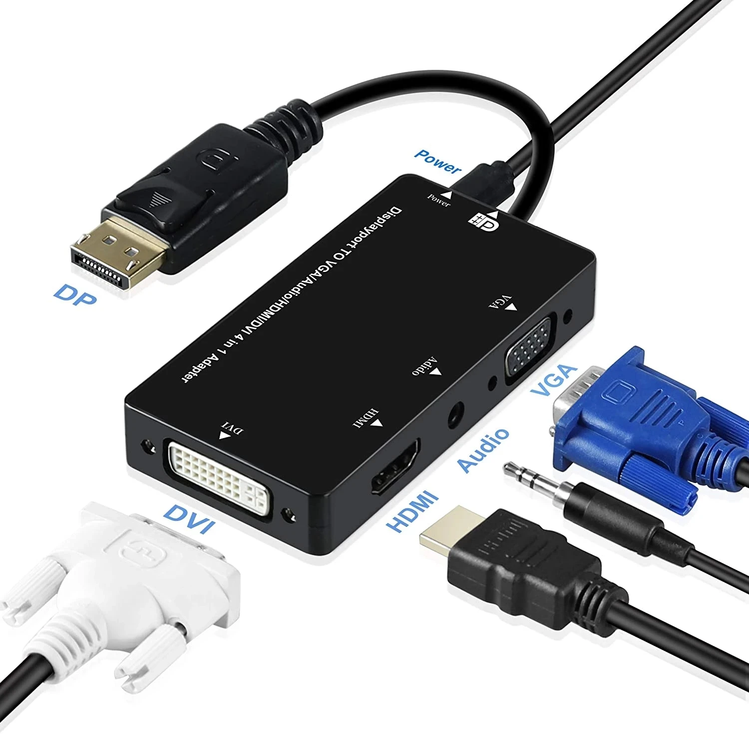 Интерфейс Thunderbolt для порта дисплея DP-DVI HDMI VGA аудио адаптер Apple MacBook Air DP кабель