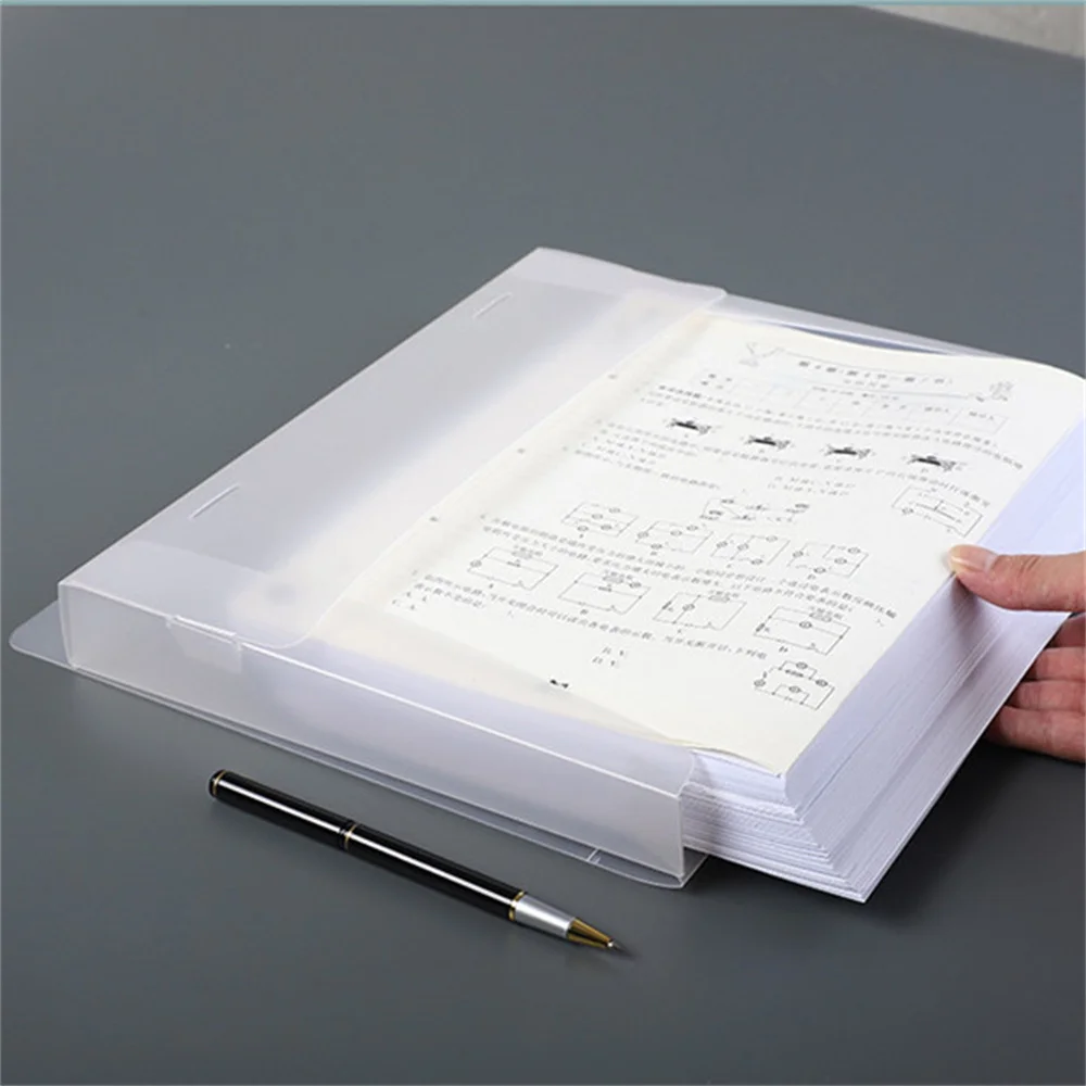 

Прозрачная пластиковая коробка для файлов А4, органайзер для документов, вместительный органайзер для файлов, тестовая бумажная сумка, офисные и школьные принадлежности