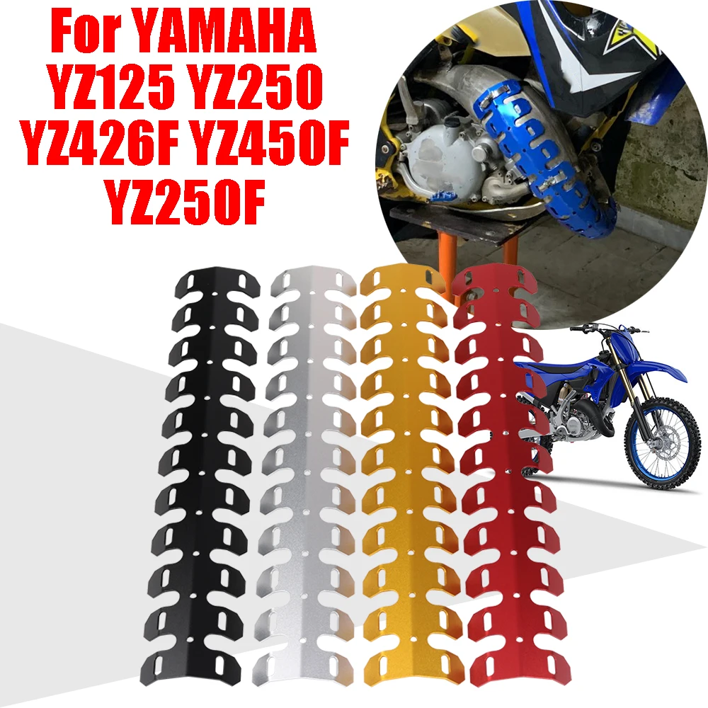 

For YAMAHA YZ125 YZ250 YZ426F YZ450F YZ250F YZ 125 250 426 250 Accessories Exhaust Muffler Pipe Protector Heat Shield Protective