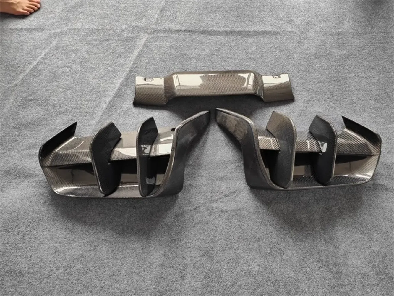 Автомобильная передняя и задняя лопата для губ боковая юбка нож хвостовое крыло