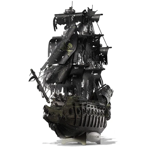 Puzzle Metal Puzzles Puzzles Pirate Building Blochează Regina Annei Revenge DIY Boat Toys Jigsaw Cadouri de Crăciun pentru adult