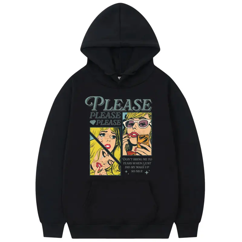 Sabrina Carpenter пожалуйста не принеси мне слез толстовка с капюшоном концертный тур 2024