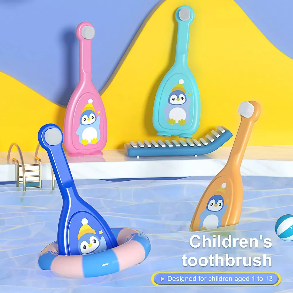 

Children U-Shape Toothbrush Teeth Oral Care Cleaning Brush Soft Silicone Teeth 2-12years Kids Whitening Cleaning Tool Brush
