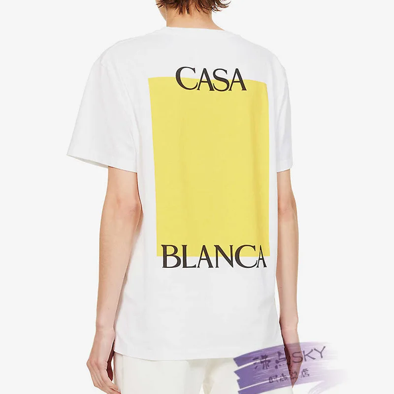 

Футболка Мужская/женская с квадратным текстом, 2023 хлопок, свободного покроя