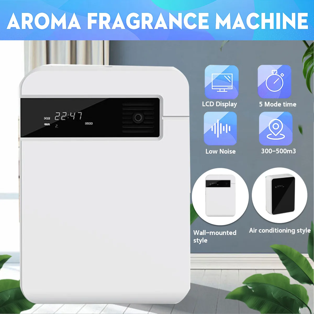 150ml Aroma Diffuser Sprayer Machine for Home Office Hotel Electric Aroma Essential Oil Diffuser Air Humidifier Air Purifier