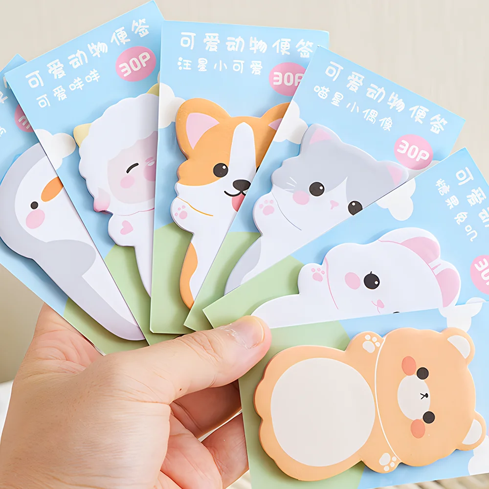 3 упаковки самоклеящихся липких заметок милый блокнот для журналов Kawaii список