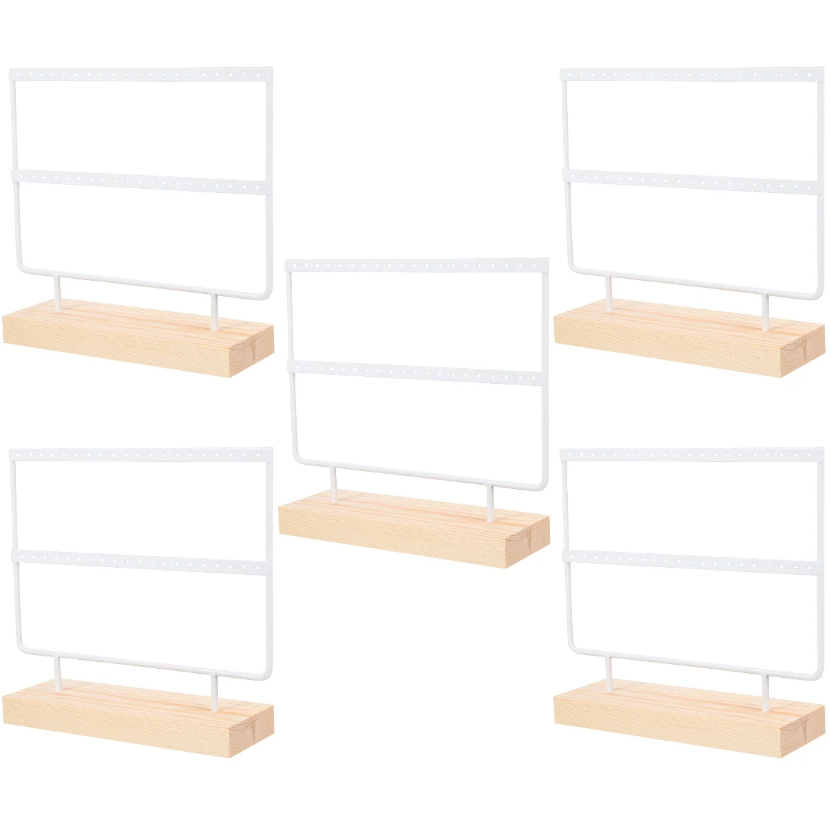5pcs Organizer Earring Studs Display Holder Stand Earrings Display Stand