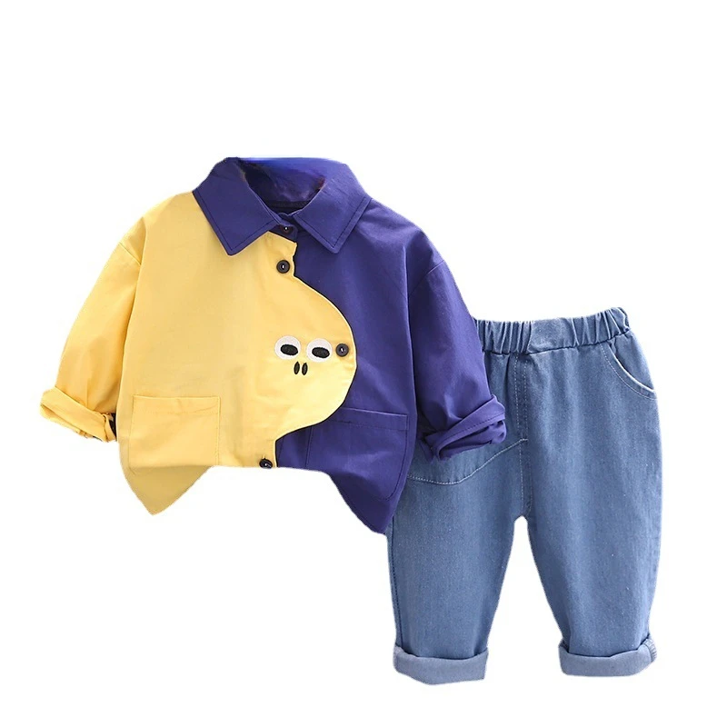 

New Spring Autumn Baby Clothes For Boys Suit Children Girls Shirt Pants 2Pcs/Sets Toddler Casual Costume Infant Kids Tracksuits