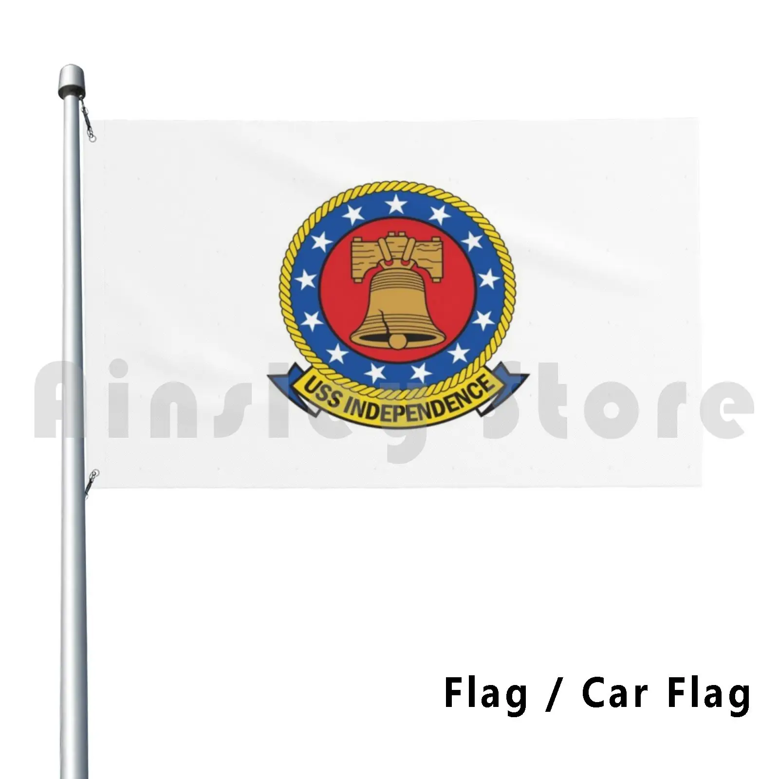 

Uss Cv-62 Outdoor Decor Flag Car Flag Uss Cv 62 Carrier Logo