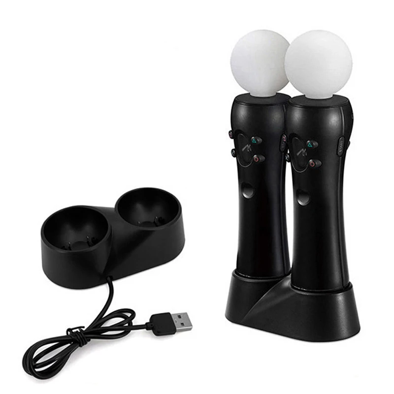 

PS4 Controller Charger Dual Charging Dock Station Stand Holder Base for PlayStation 4 PS4 Motion Joystick Game Accessories
